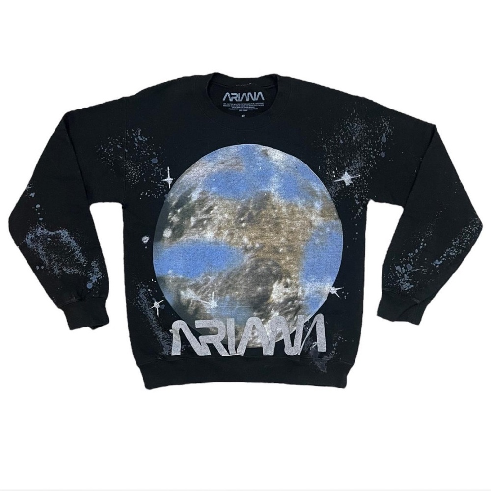 Ariana Grande Lollapalooza Splatter Crewneck size Medium